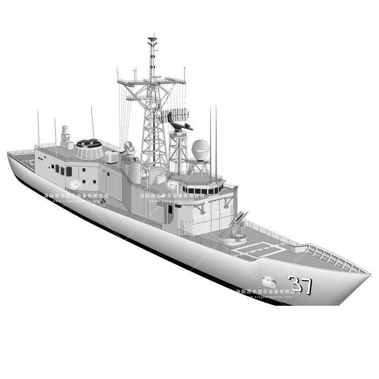福州充气侦查船模型
